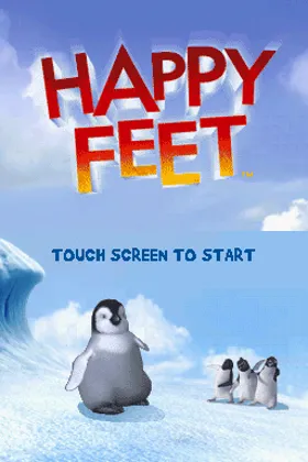 Happy Feet (USA) screen shot title